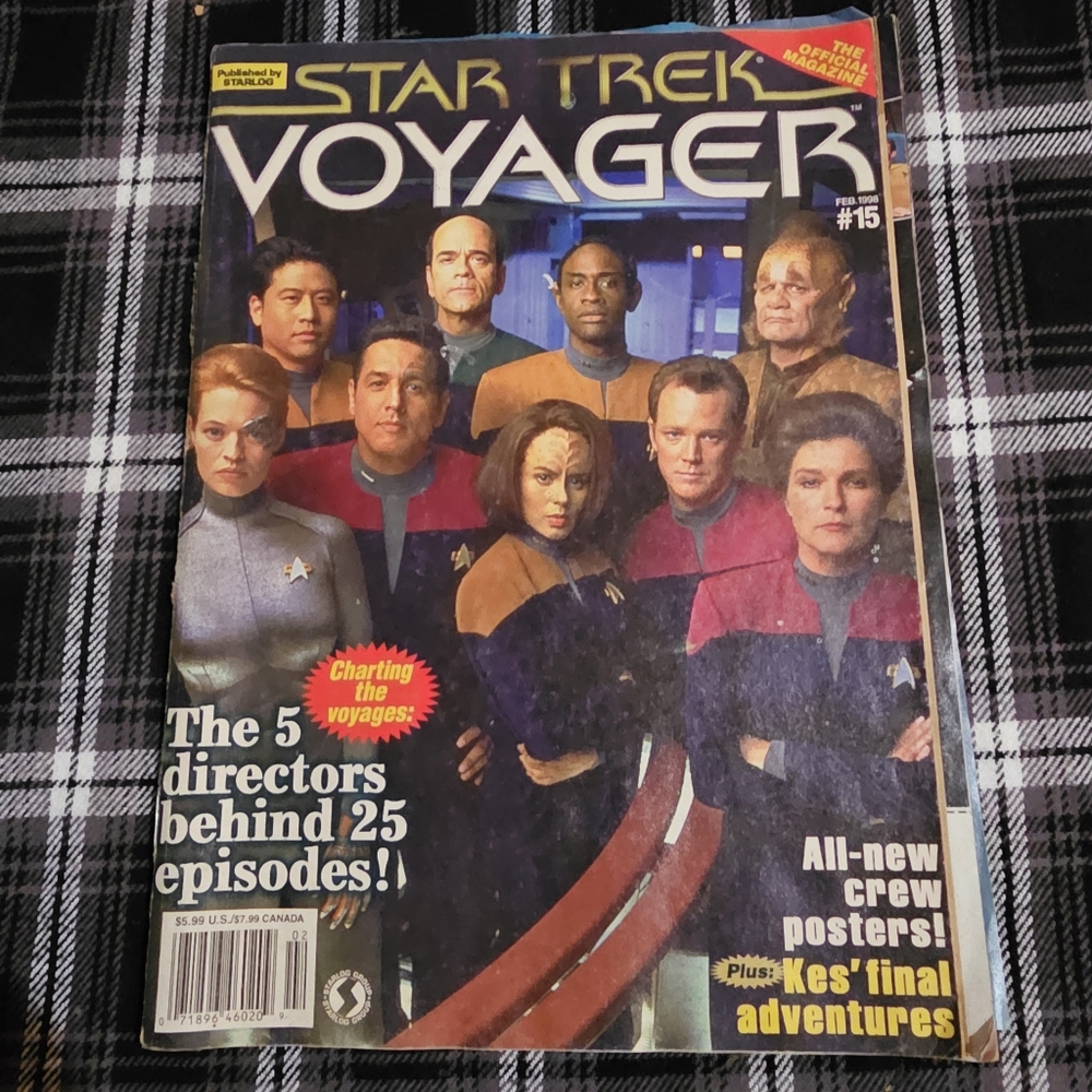 Star Trek Voyager Magazine # 15 | February 1998 | Published By Starlog